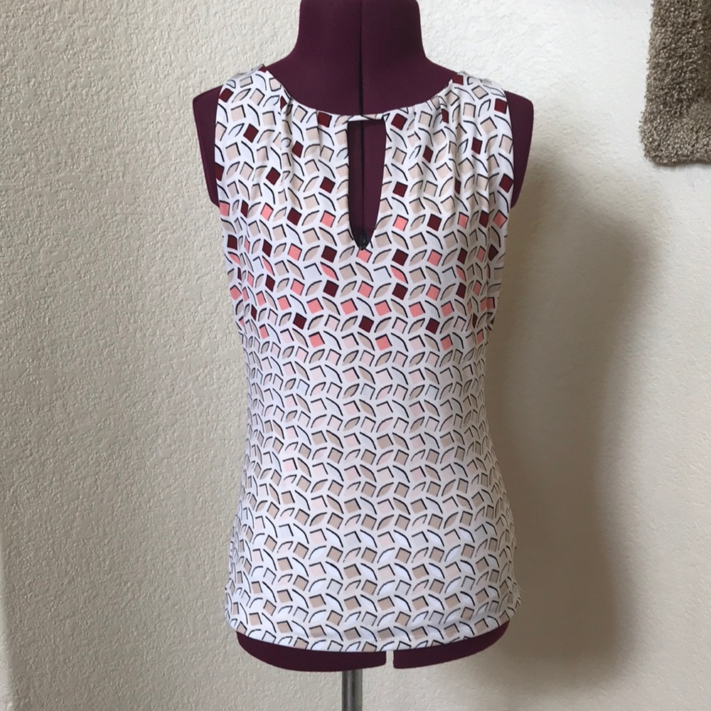 White House Black Market sleeveless blouse